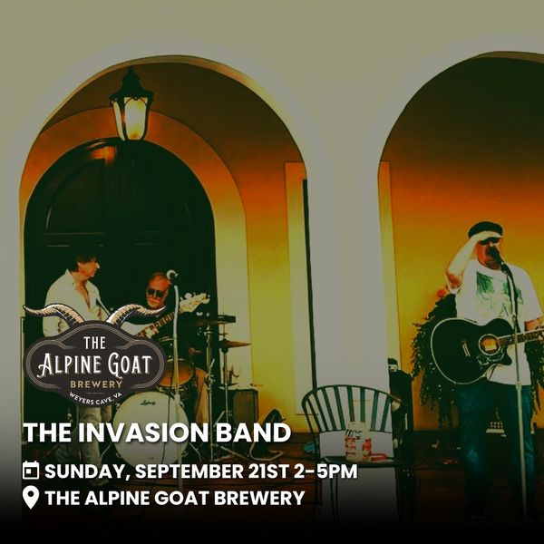 Sunday Live Music with The Invasion Band