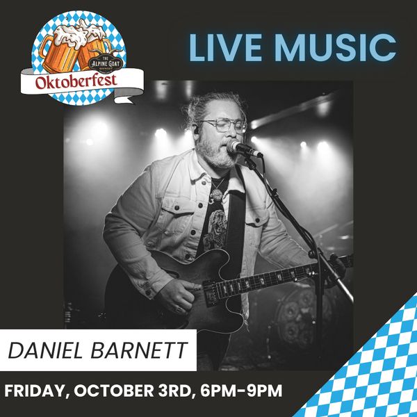 Live Music: Daniel Barnett 
