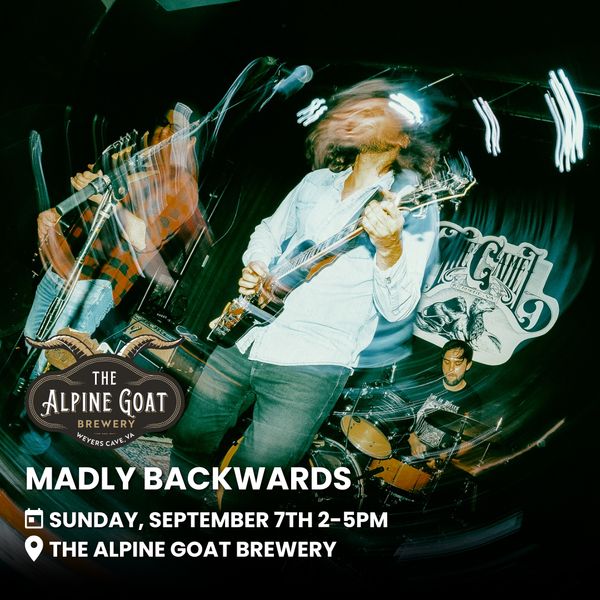 Sunday Live Music: Madly Backwards